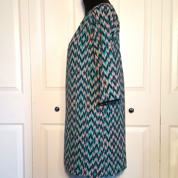 Anthropologie Everly Ikat Print Shift Dress - Picture 3 of 8